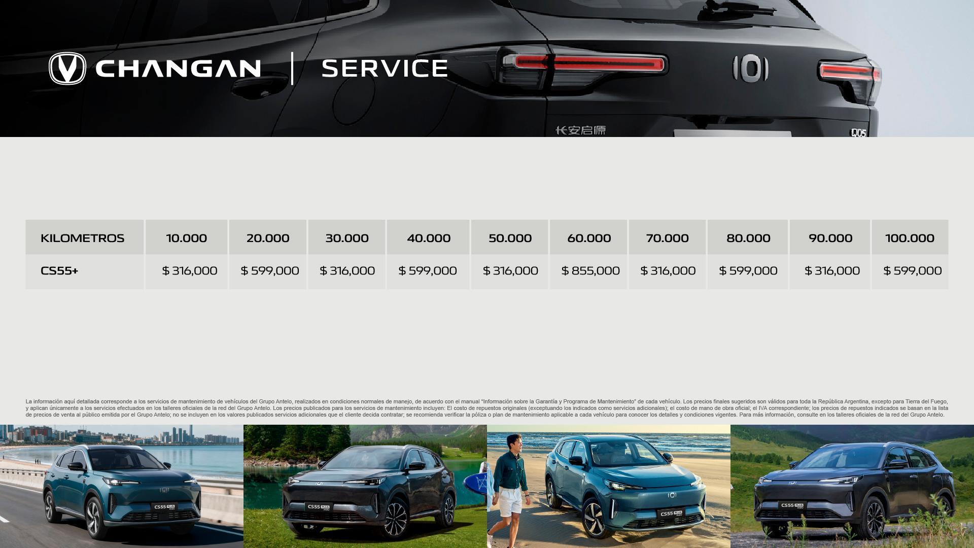 Plan de Mantenimiento Changan