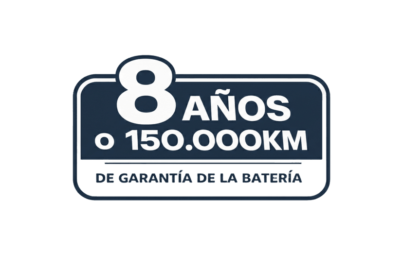Garantia de la batería: 8 años o 150.000km