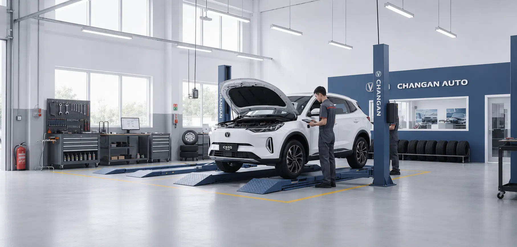 Taller de postventa oficial Changan